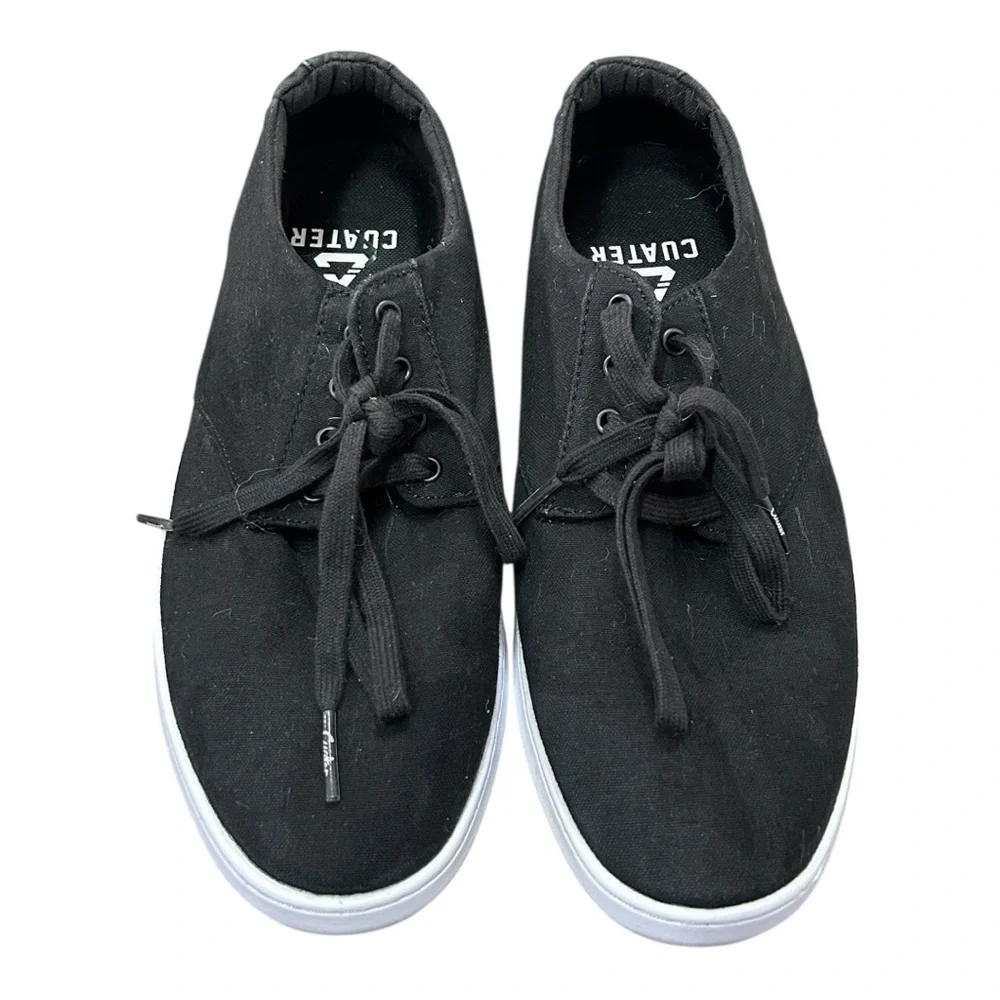 Cuater by Travis Mathew Men’s Black Kruzers‎ 2.0 Canvas Shoes Sz 11